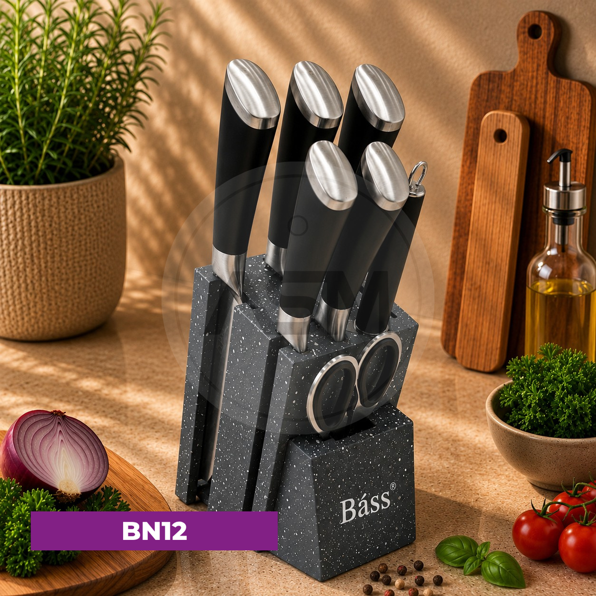 Bass Bıçaq Dəsti Model 12