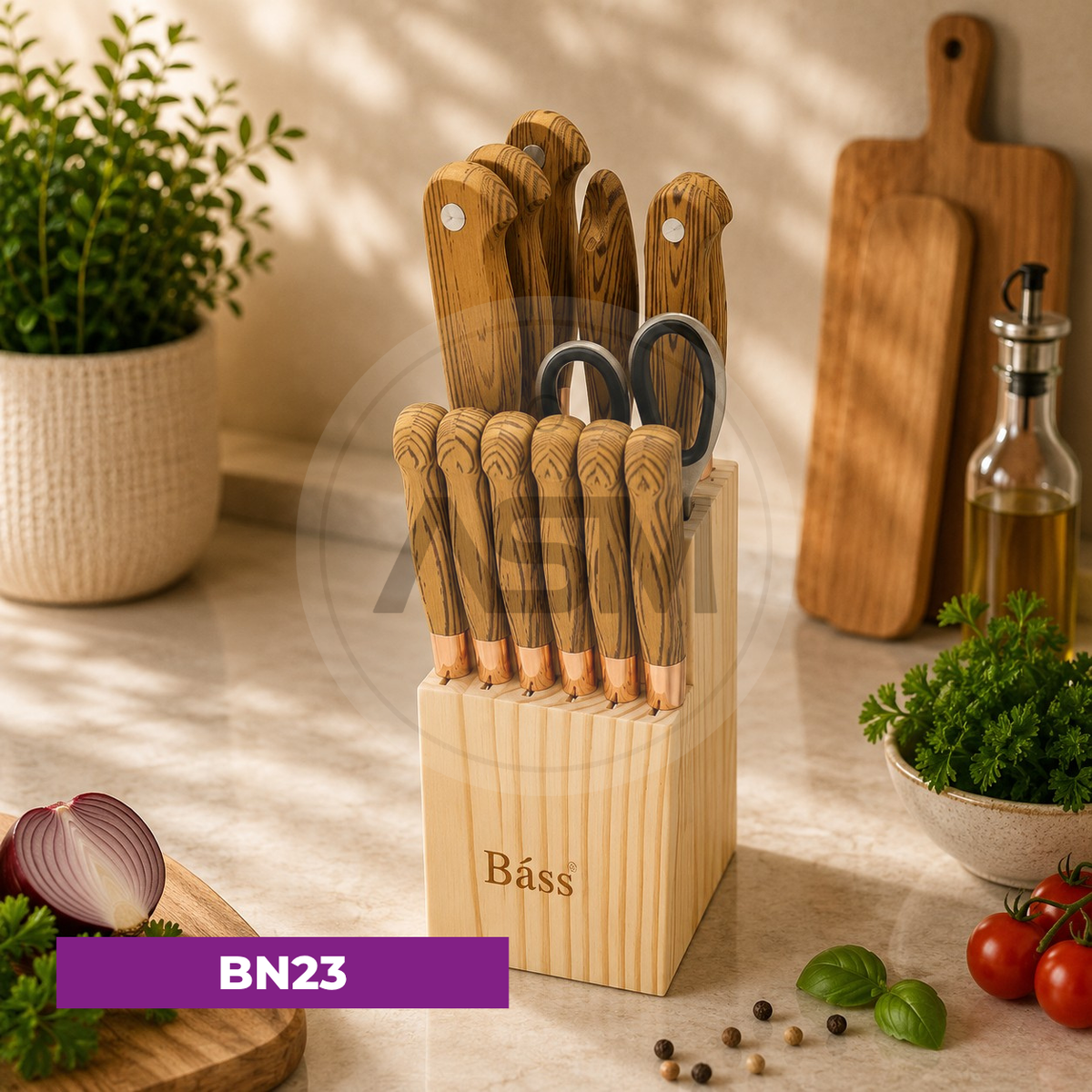 Bass Bıçaq Dəsti Model 23