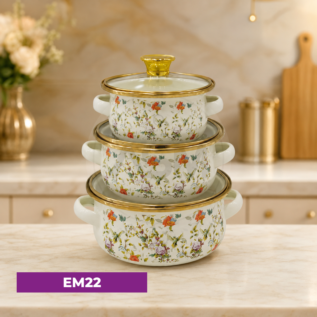 Emal Qazan Dəsti Model 22