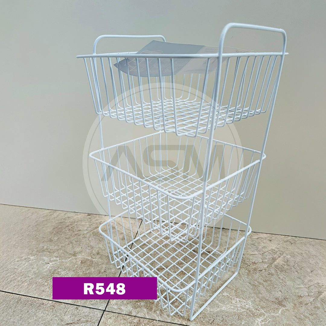 3-lü Ağ Sadə Tərəvəz Organizeri 502