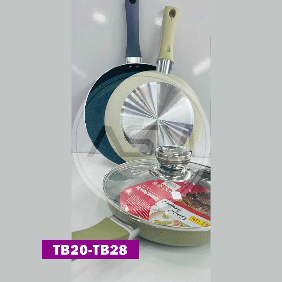Silikon Qulplu Qranit Tava 20 cm