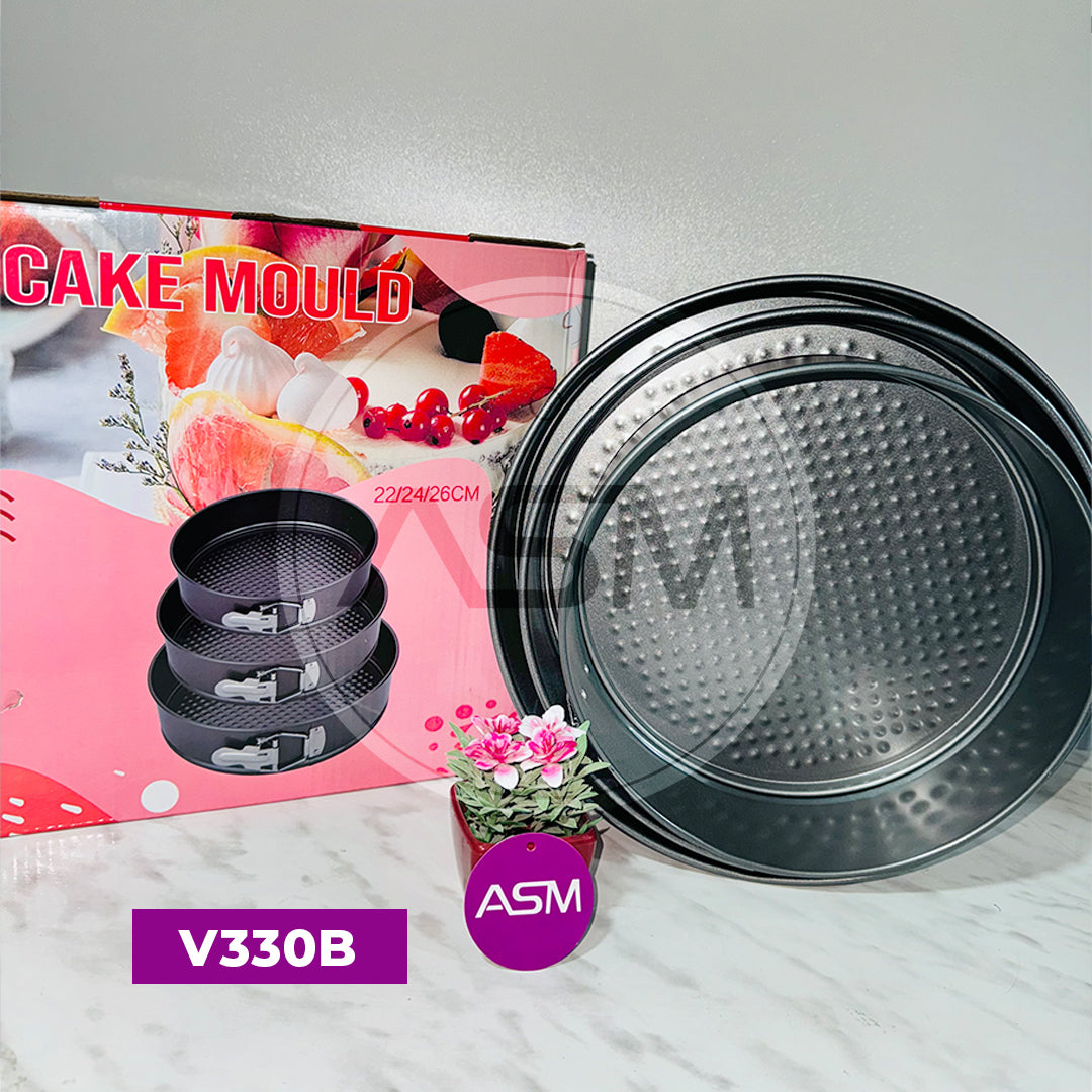 Tort Qabı Açılan Dairəvi 3 ədəd. 26 cm