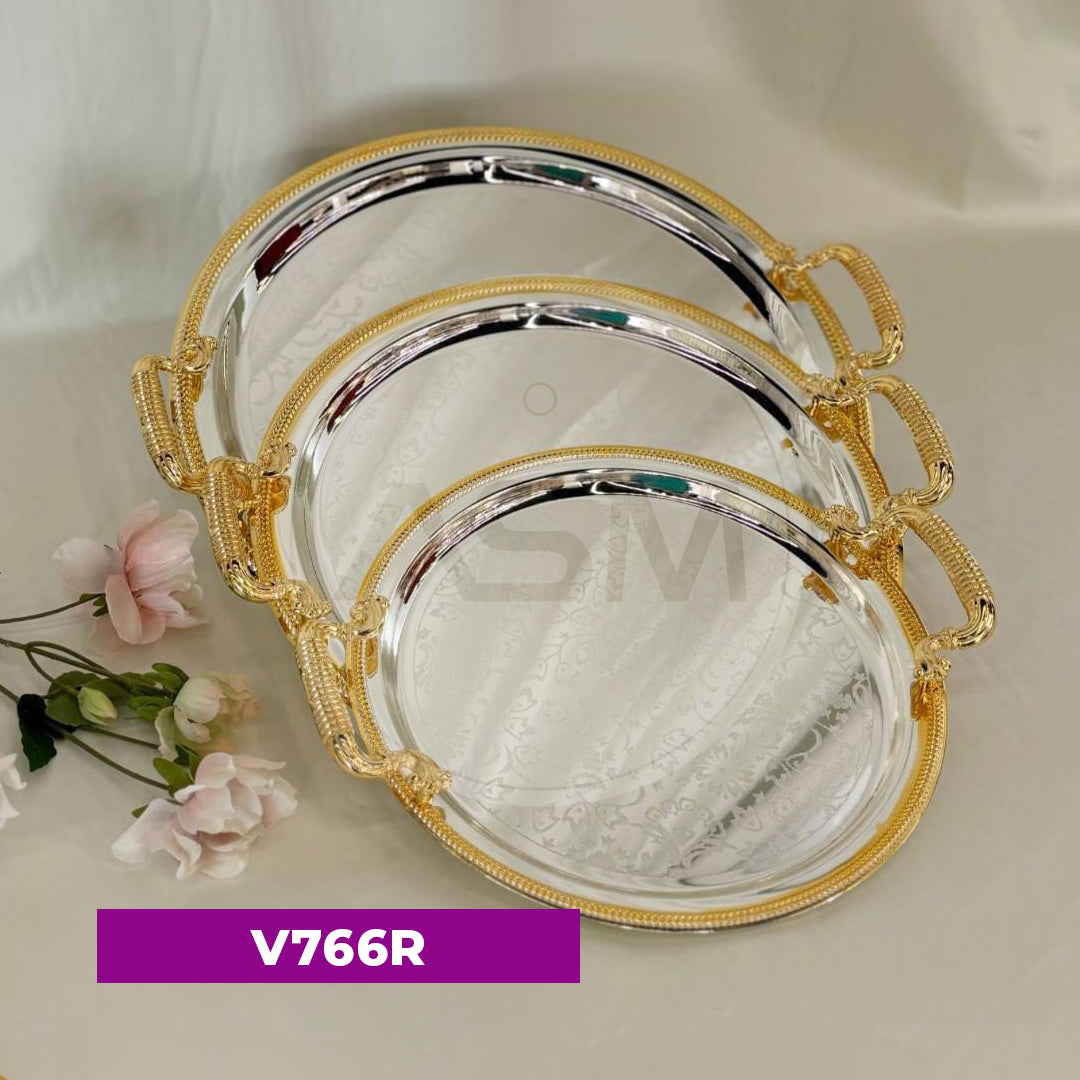 Üçlü Ağır Qızılı Model Vis Sinisi Dəsti Model 2 Dairə