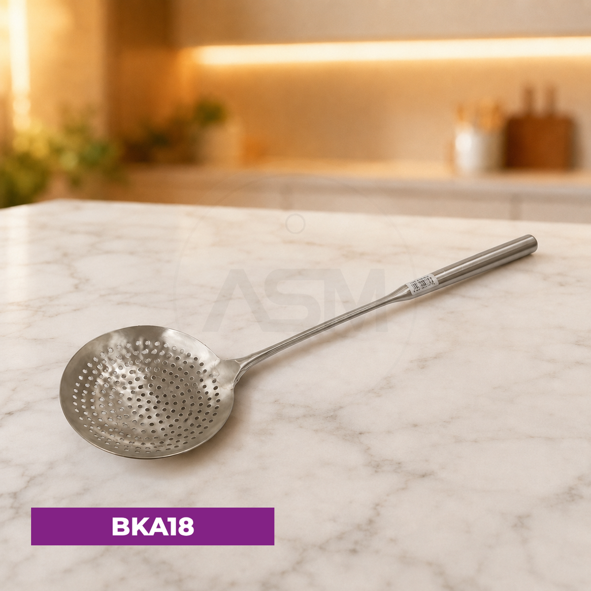 Paslanmayan Polad Mat Qalın Kəfkir 18 cm