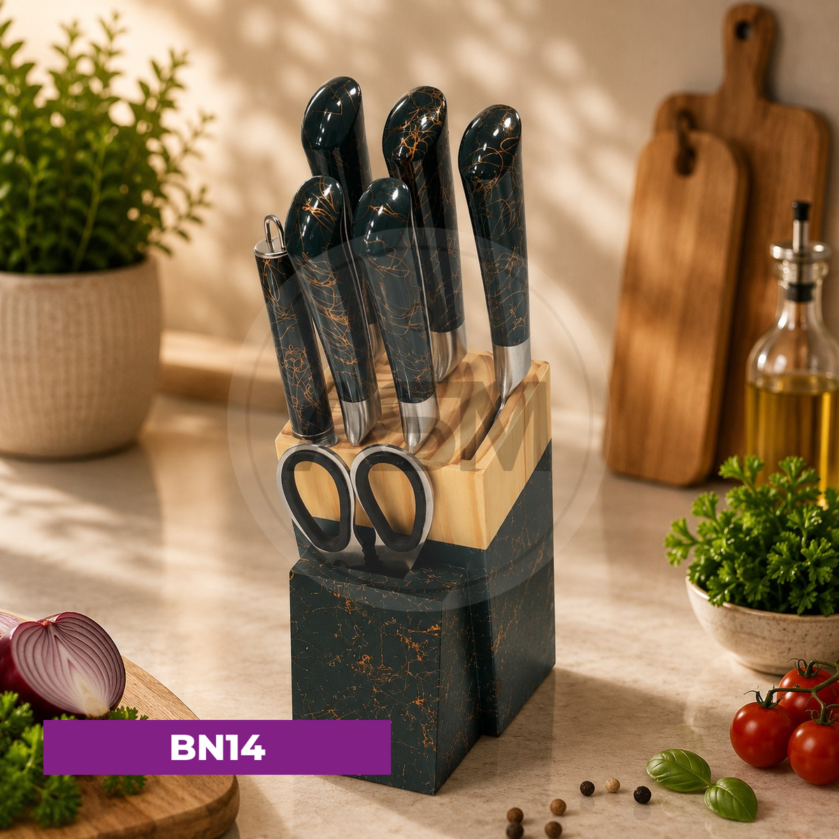 Bass Bıçaq Dəsti Model 14