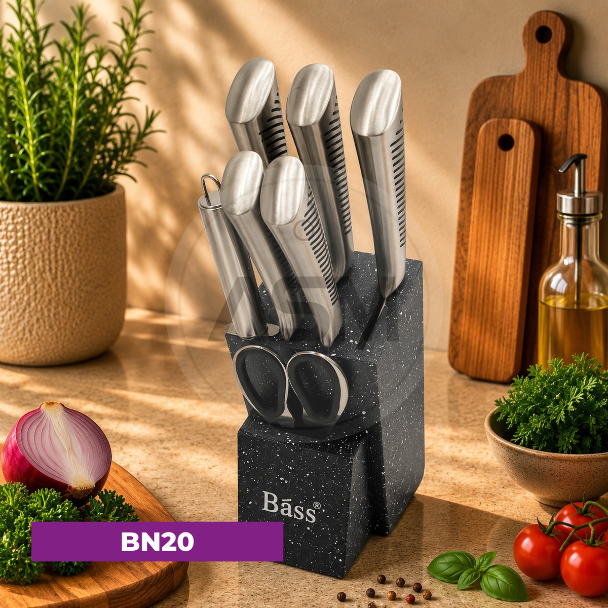 Bass Bıçaq Dəsti Model 20