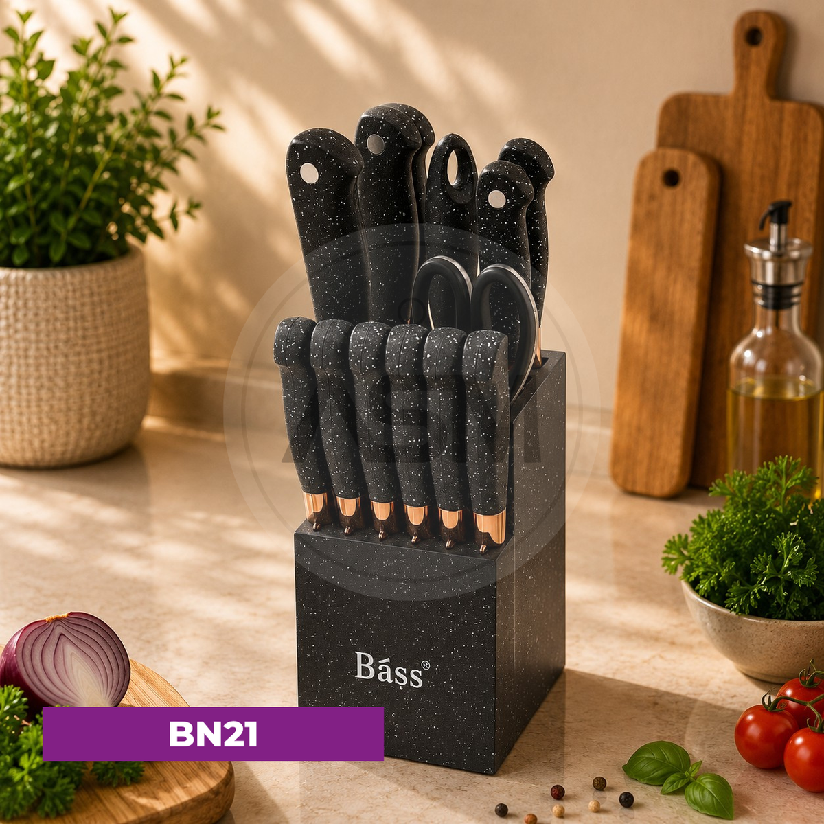 Bass Bıçaq Dəsti Model 21