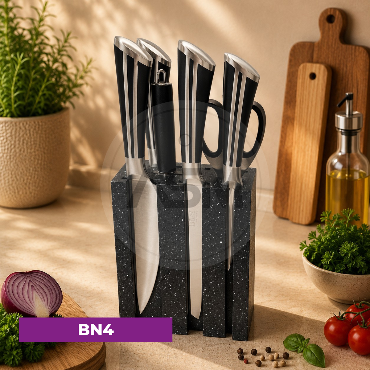 Bass Bıçaq Dəsti Model 4