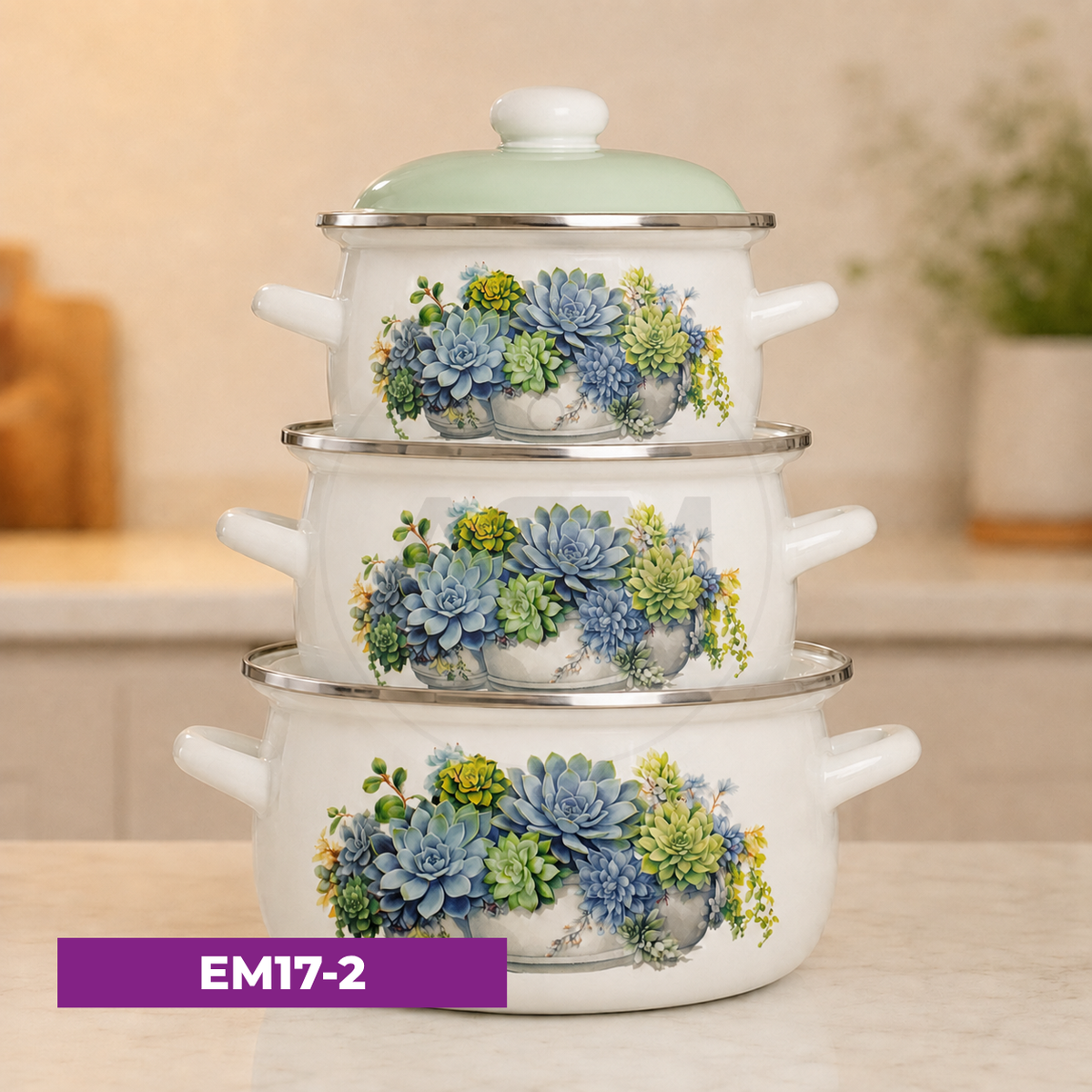 Emal Qazan Dəsti Model 17 – 2