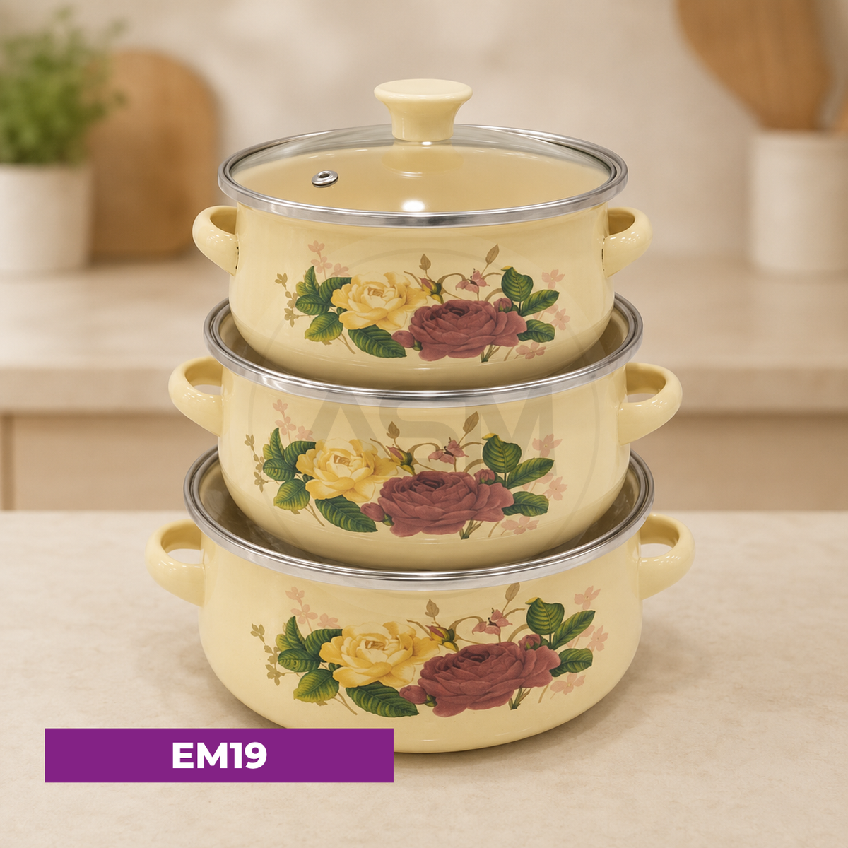 Emal Qazan Dəsti Model 19