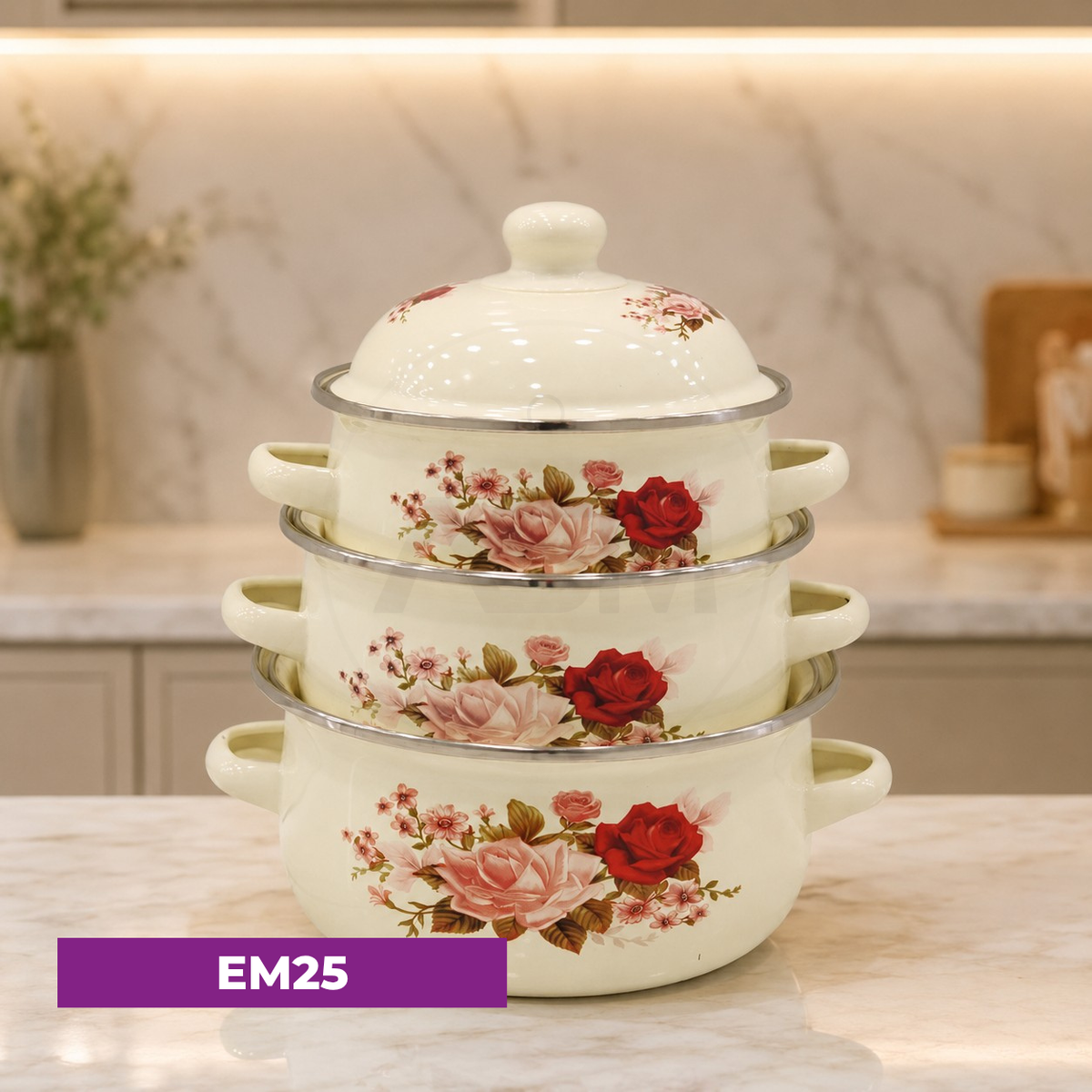 Emal Qazan Dəsti Model 25
