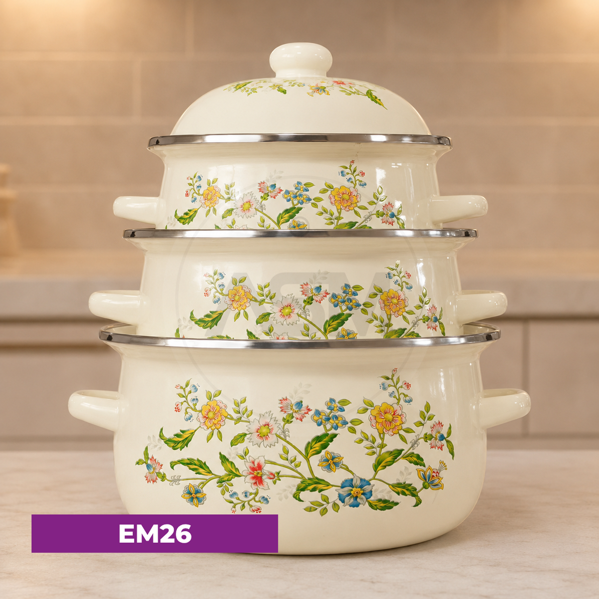 Emal Qazan Dəsti Model 26