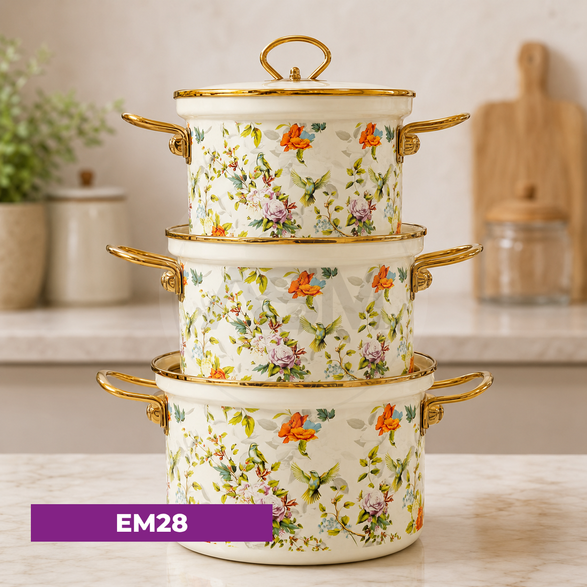 Emal Qazan Dəsti Model 28