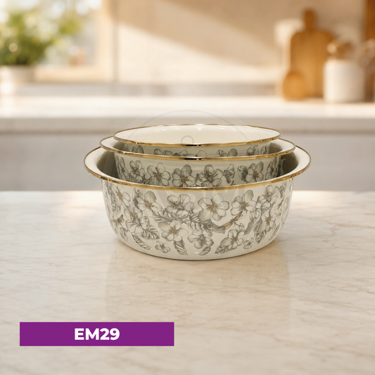 3-lü Şüşə Dəsti Qapaqsız Model 1