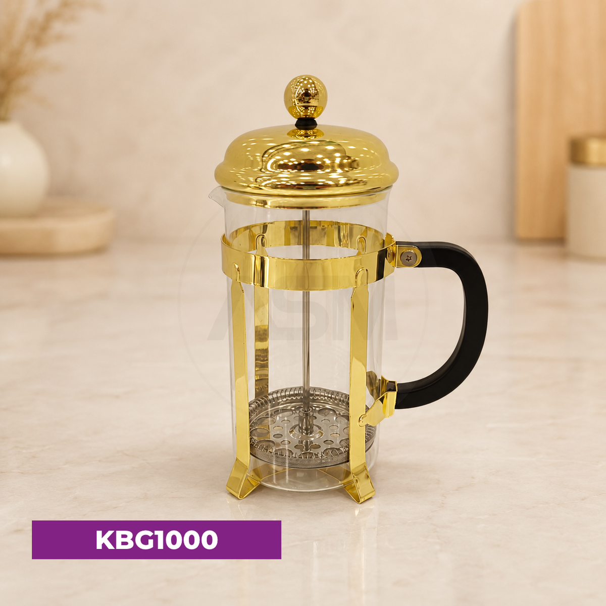 Qızılı Kolba Çaynik 1000ml