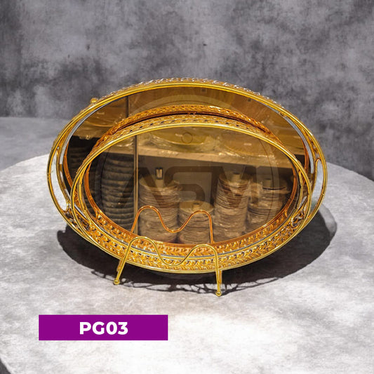 Güzgülü ( Golden Rose) Oval Model Vis Sinisi Dəsti