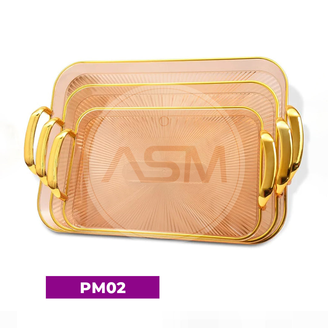 Akril Model Vis Sinisi Dəsti Pink Qızıl
