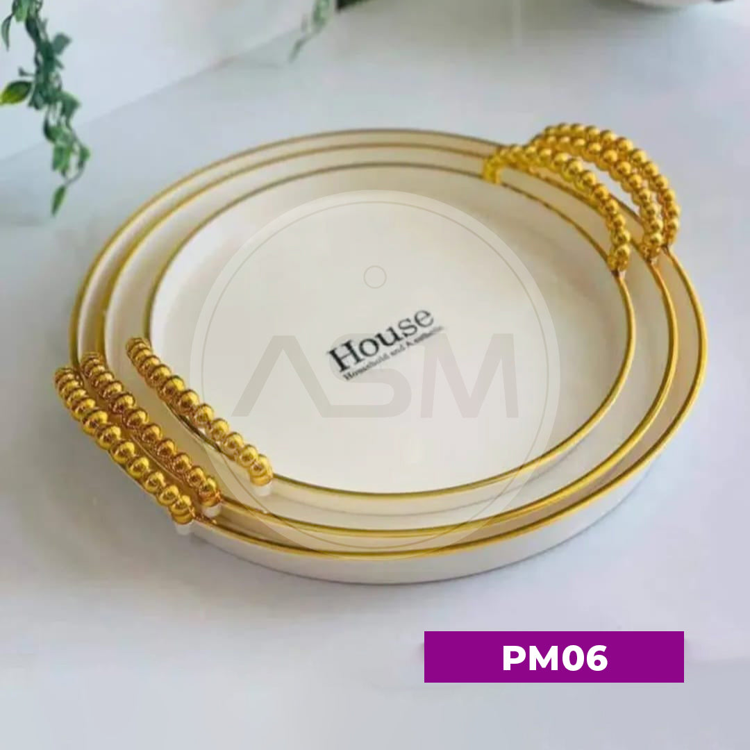 Akril Model Vis Sinisi Dəsti Dairə Ağ