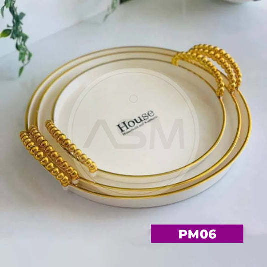 Akril Model Vis Sinisi Dəsti Dairə Ağ