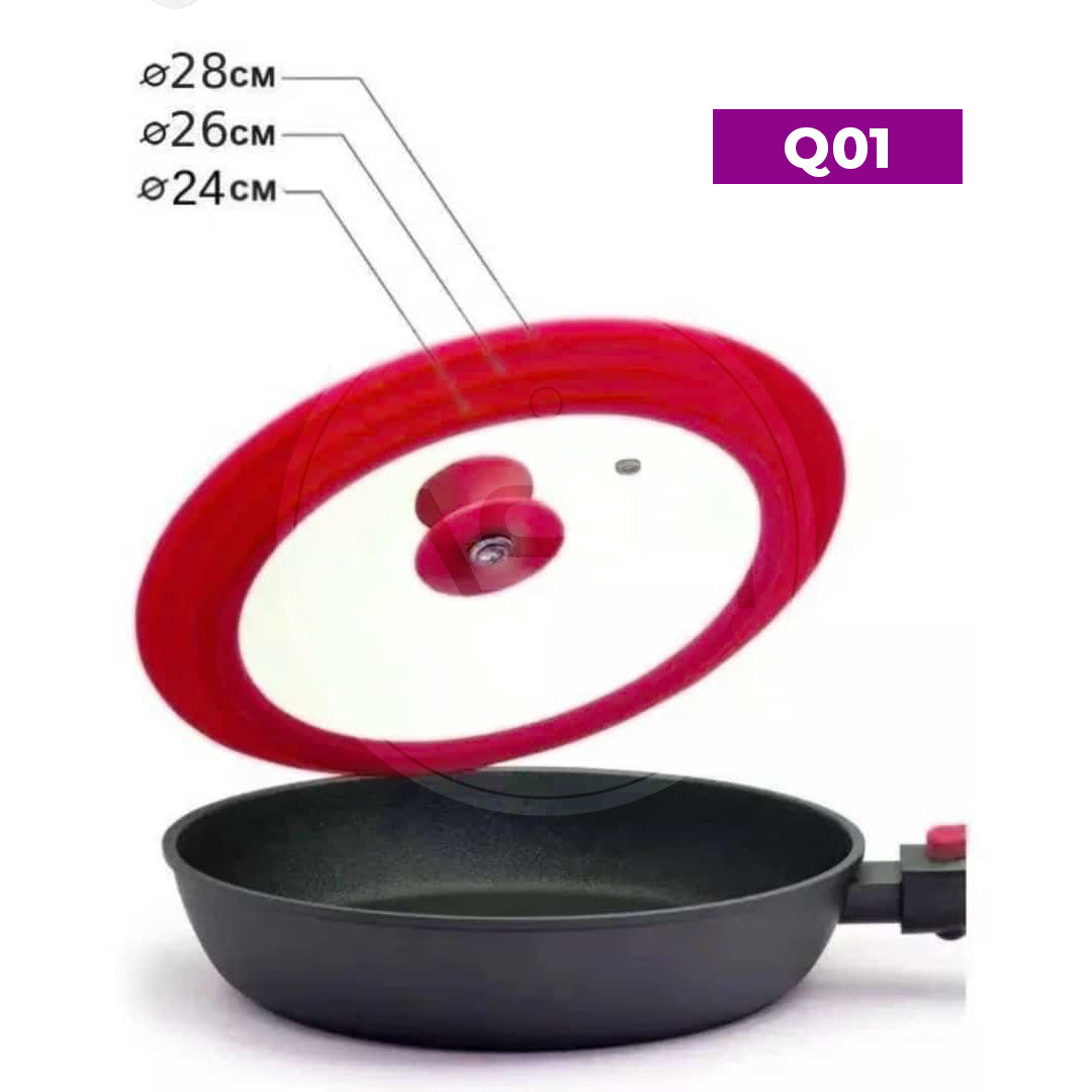 Qapaq Silikon Tefallar Ucun 24 – 26 – 28 cm