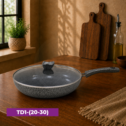 Tava Tək Qulp Dayaz – 20 cm