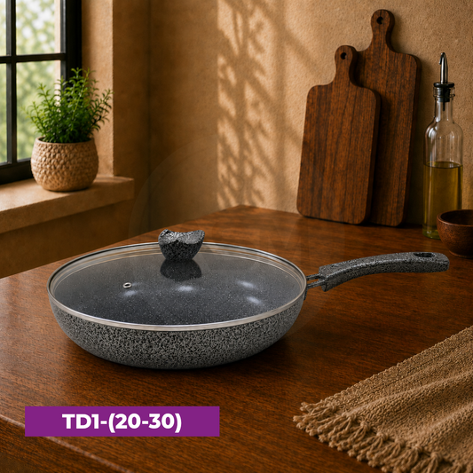 Tava Tək Qulp Dayaz – 20 cm