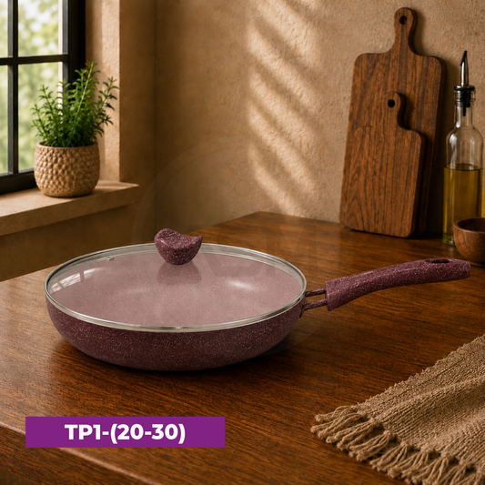 Tava Tək Qulp Çəhrayi – 20 cm