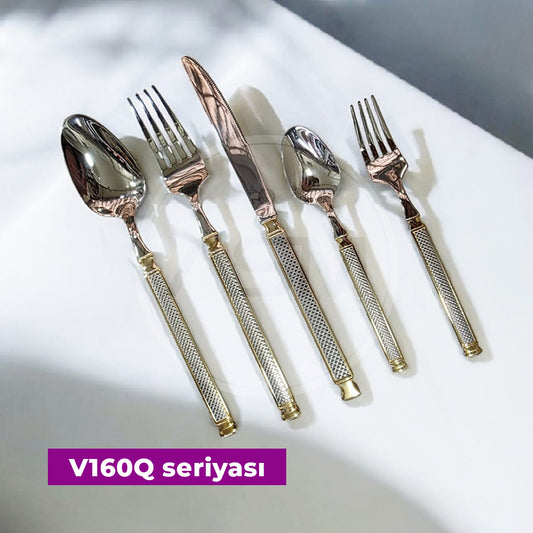 Qızıl Paxlava Xörək Qaşığı