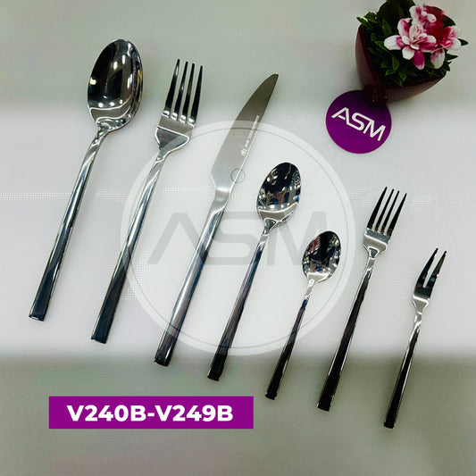 Kvadrat Sadə Dizaynlı Xörək Qaşıq
