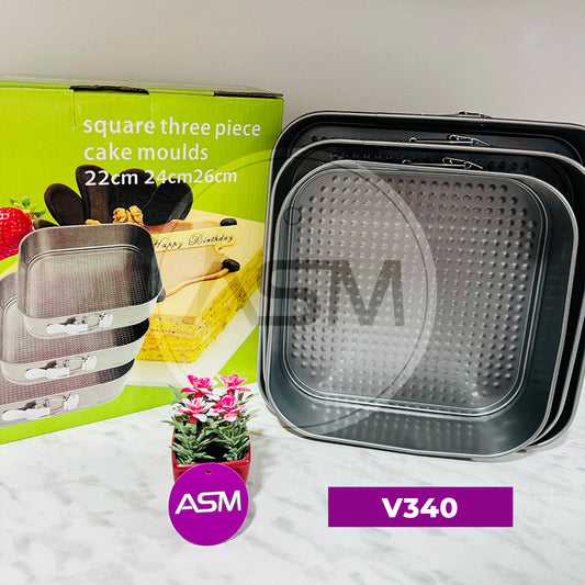 Tort Qabı Açılan 3 ədəd. 22x24x26