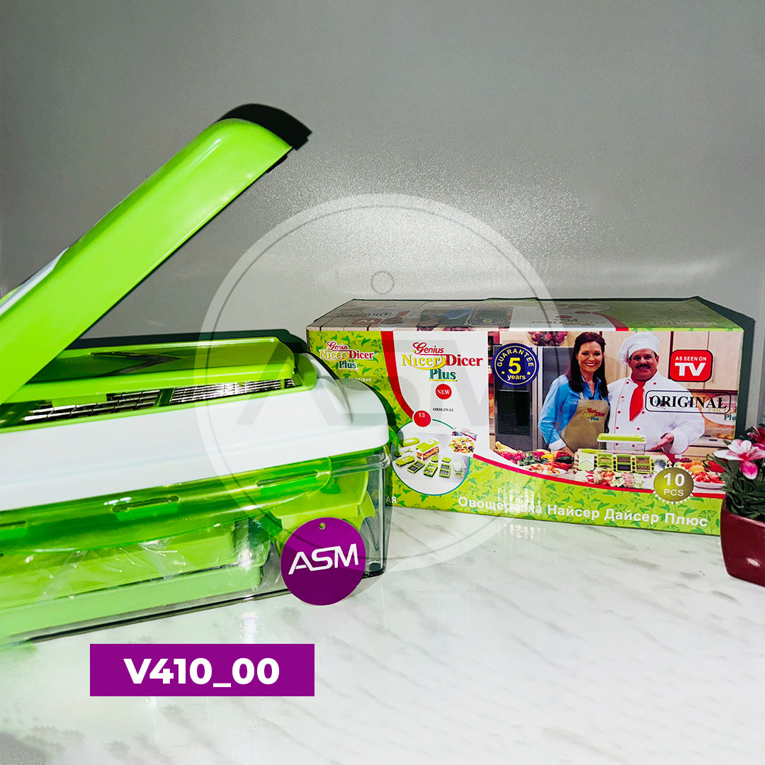 Nicer Dicer Plus Yaşıl ABS