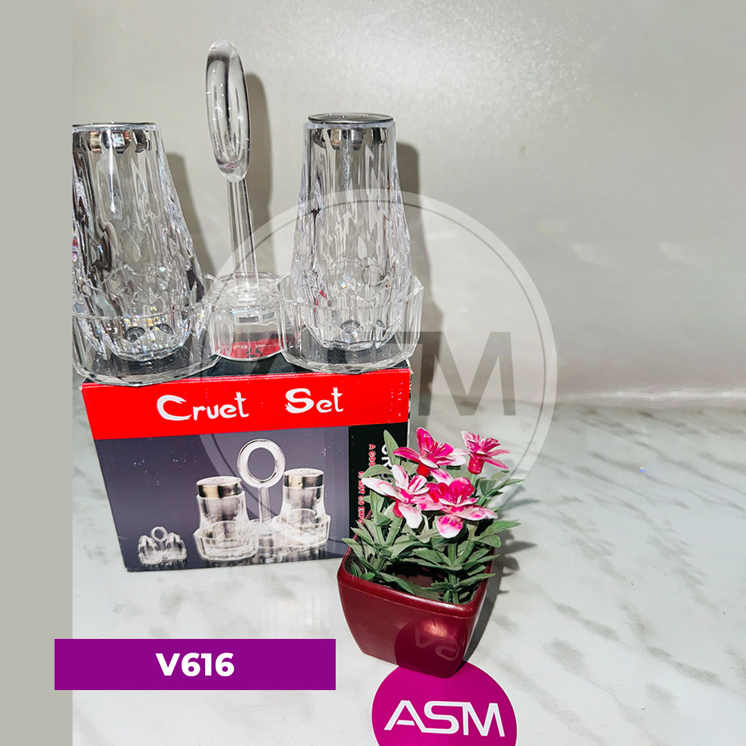 Melamin Duz Qabı Dəsti Gül