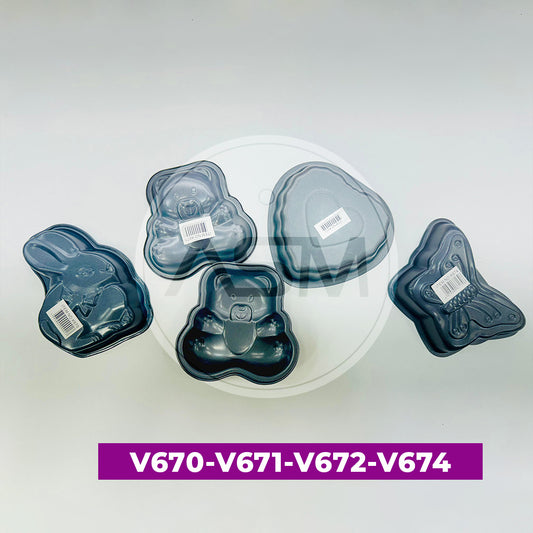 Keks Qabı Dəmir. Xırda Ürək 638AX