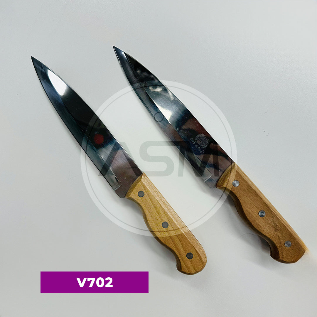 Bıçaq Taxta Qulplu İri Oval Qalın Feng TM038