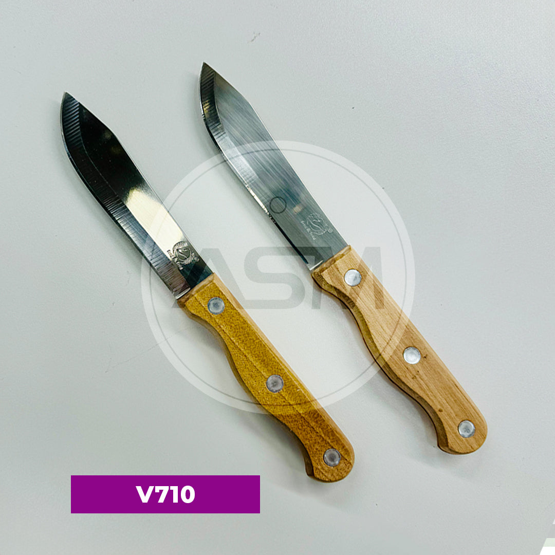 Bıçaq Taxta Qulplu Kiçik Yumru Başlı Qalın Feng XM4056 – 4